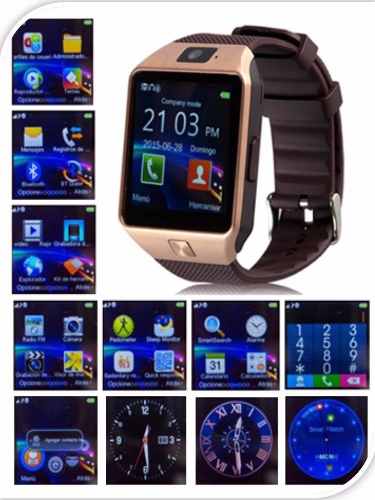Dz09 Smartwatch Celular Android Contesta Mensajes Pantallahd - MOVIL