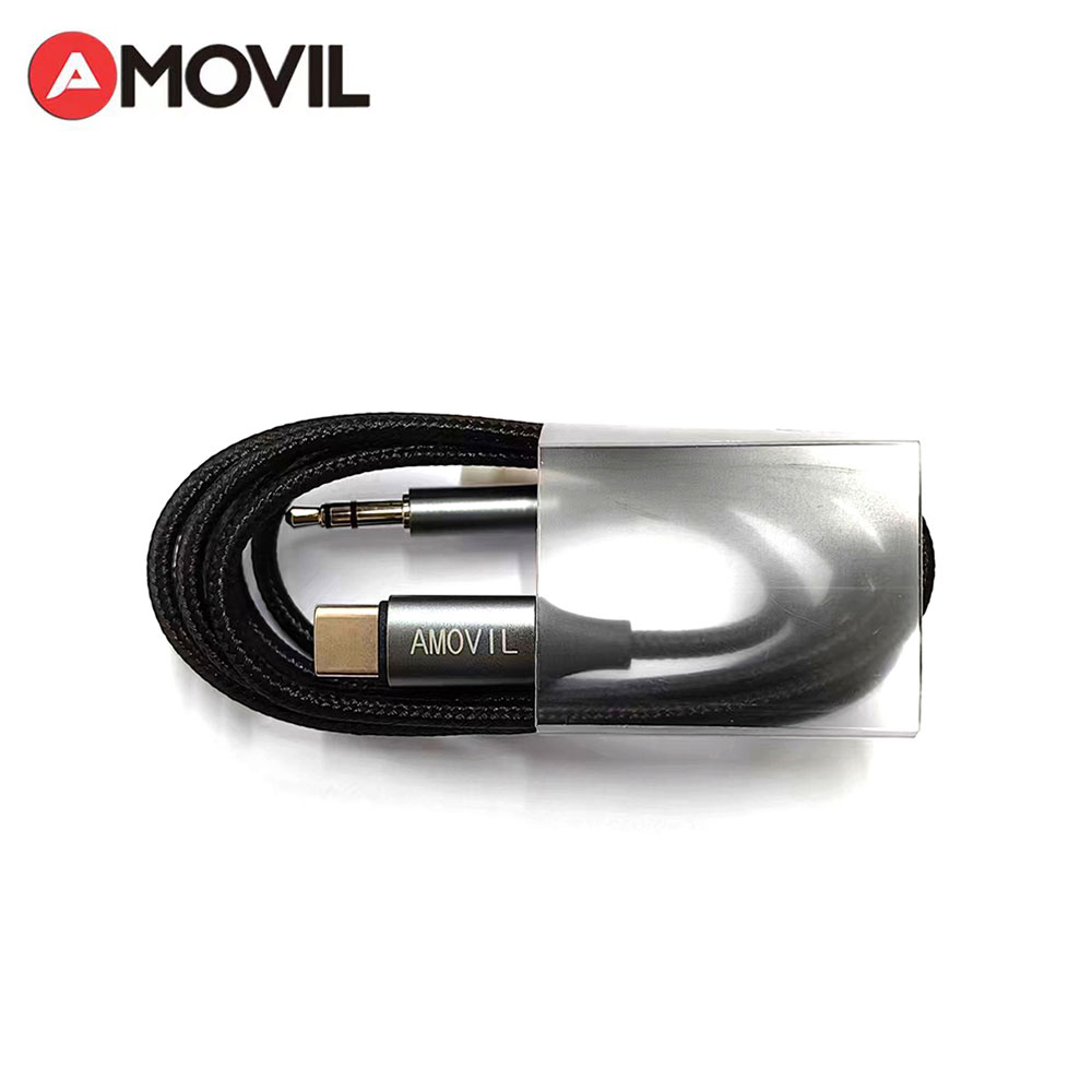 Amovil Original type-c  3.5mm Cable para Macbook,iPhone14,telefono,iPhone5